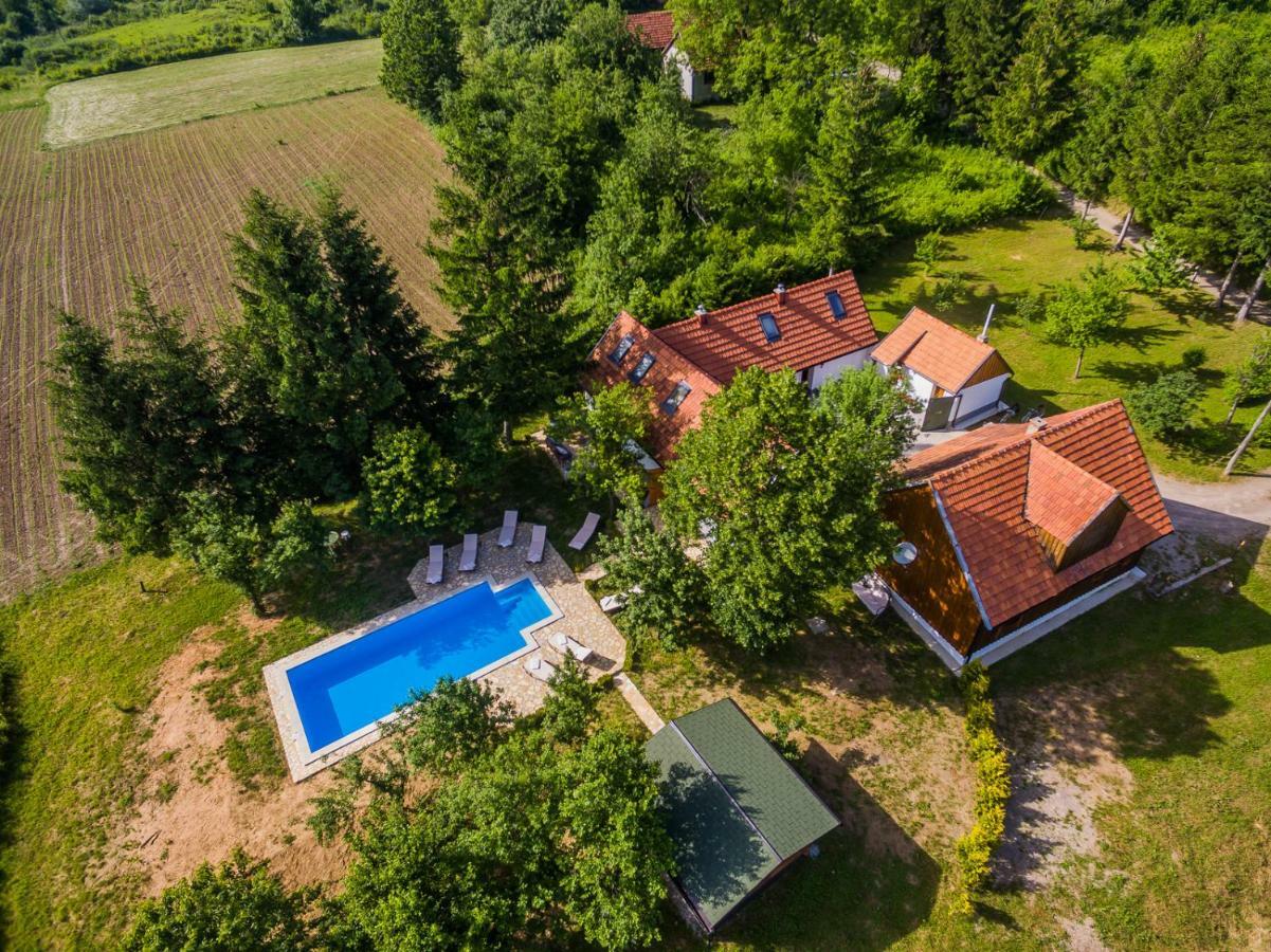 Beautiful Cottage With Heated Pool For 22 Ppl Plaski Экстерьер фото